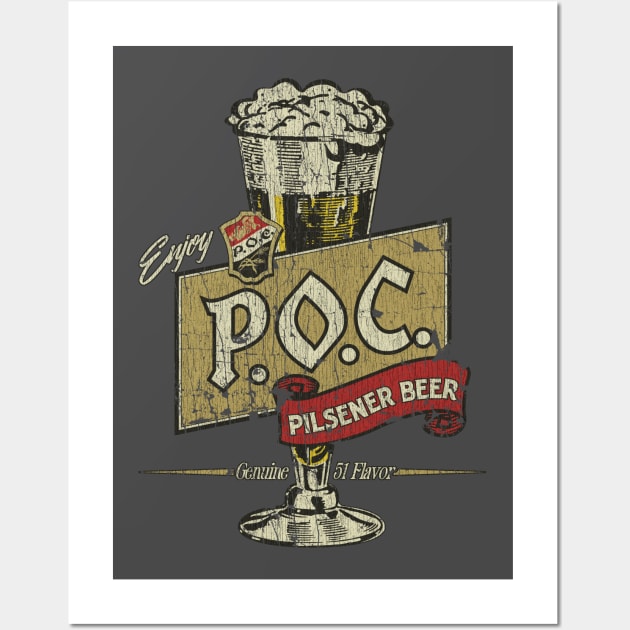 Pilsener Brewing Co. Pride of Cleveland P.O.C. Beer Wall Art by JCD666